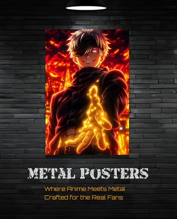 Anime Metal Poster