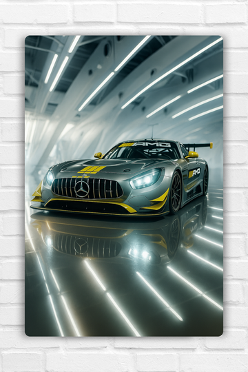 Mercedes-AMG GT3 Metal Poster