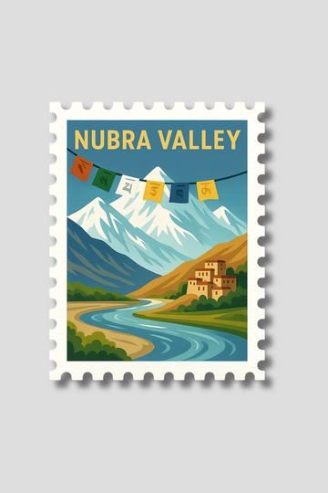 Nubra Valley Ladakh Sticker