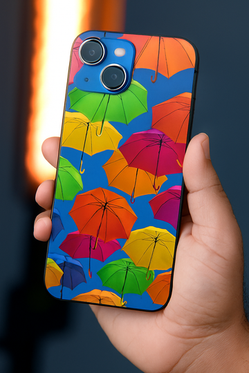 Colorful Umbrella mobile Skin 1405