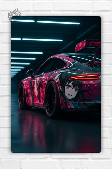 Concept Car Metal Poster