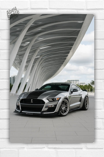 Ford Mustang GT500 Metal Poster 002