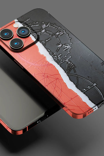 Red & Black Mobile Skin 1703