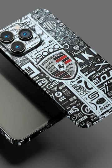 Porsche Car Logo Mobile Skin 2532