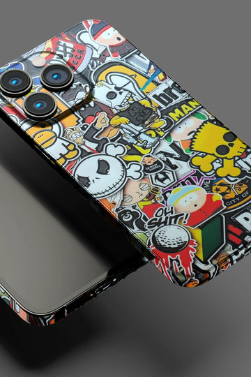 Funky Cartoon Mobile Skin 2046