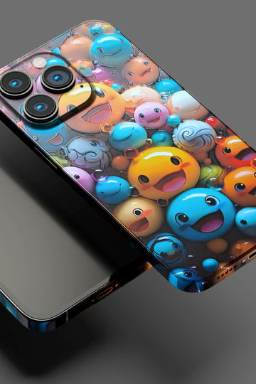 Smiley Face Mobile Skin 1872