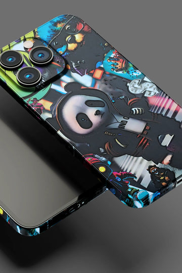 Cute Little Panda Cartoon Mobile Skin 1544
