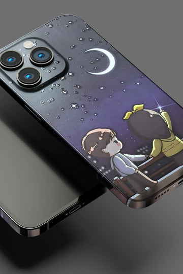 Cartoon Couple Mobile Skin 2959