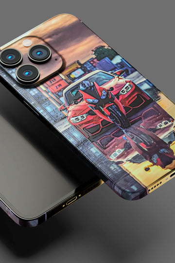 Bike & Car Mobile Skin 2342
