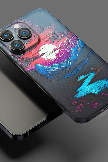 Peaceful Sunset Mobile Skin 2365
