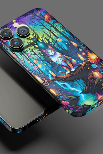 Colorful Night Nature Mobile Skin 2899