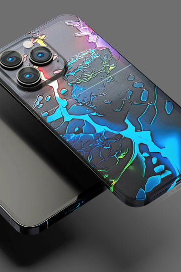 Neon Abstract Mobile Skin 2592