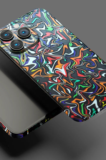 Colorful Zig Zag Mobile Skin 2429