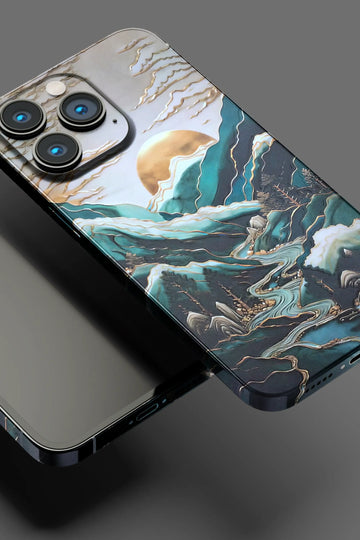 Golden Mountains Mobile Skin 2820
