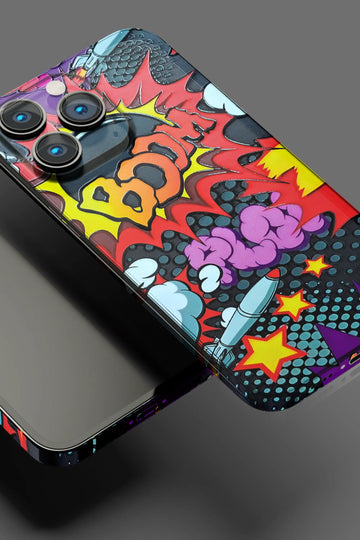 Boom Abstract Mobile Skin 1575