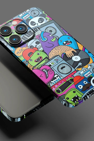 Cartoon Abstract Mobile Skin 1166