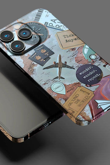 Travel Plane Mobile Skin 1845