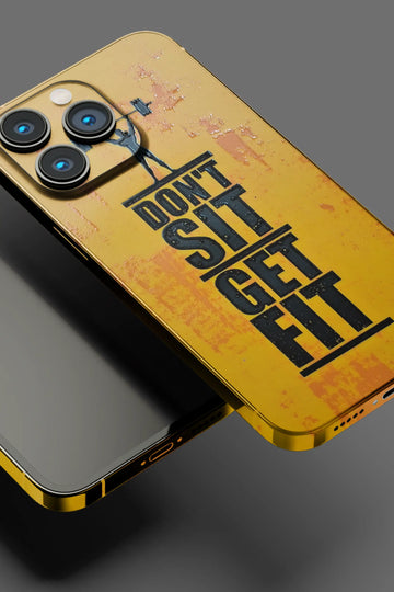 Don't Seat Get Fit Mobile Skin 1059