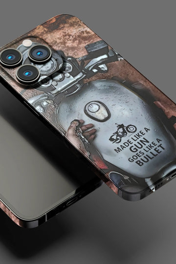 Made like a gun goes like a bullet Bike Mobile Skin 1029