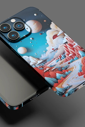 Moon Stars Pastel Mobile Skin 2882