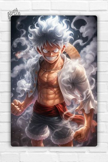 Luffy Anime Metal Poster 04