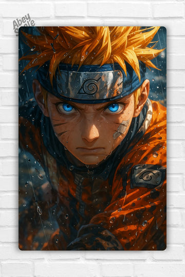Naruto Anime Metal Poster 02