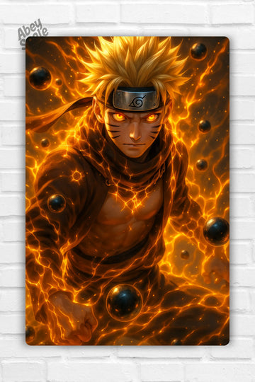 Naruto Anime Metal Poster 03