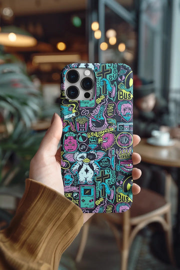 Funky Cartoons Mobile Skin 1546