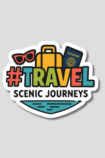 Travel Scenic Journeys Sticker