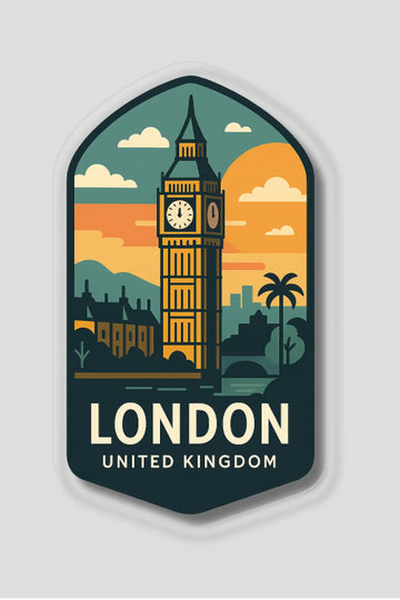 London UK Sticker
