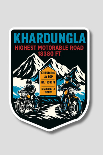 Khardung La Sticker