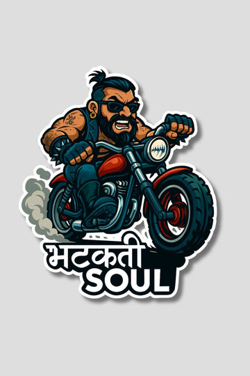 Bhatakati Soul Rider Sticker