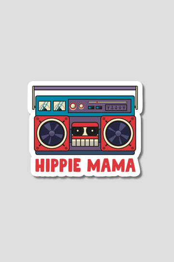Retro Boombox Sticker