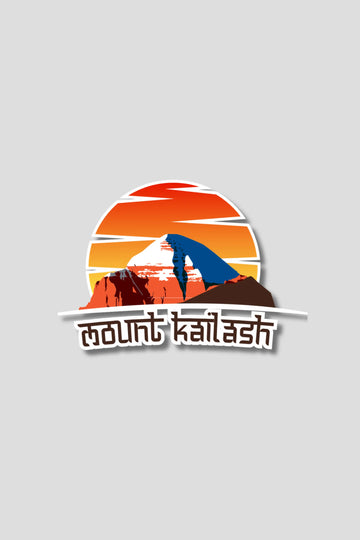Mount Kailash Sticker