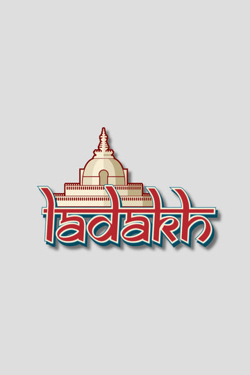 Ladakh Travel Sticker