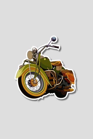 Royal Enfield Bike Sticker