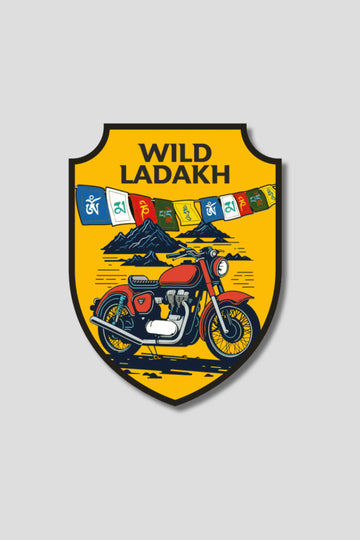 Wild Ladakh Sticker