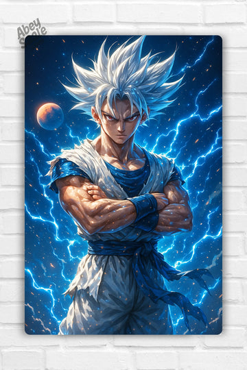Son Goku Anime Metal Poster