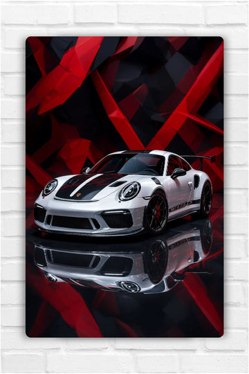 Porsche GT3 RS Metal Poster 4