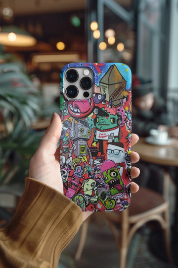 Doodle Cartoon Mobile Skin 1773