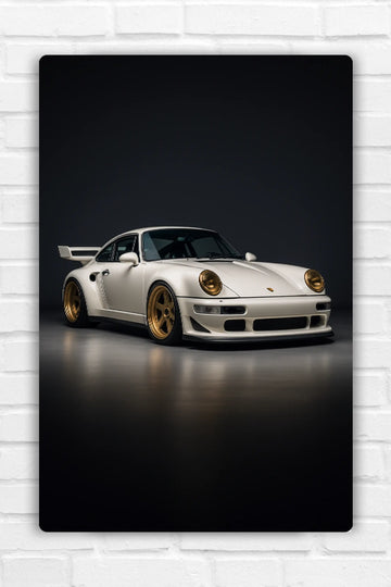 Porche 911 Car Metal Poster 07