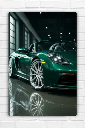 Porche 911 Car Metal Poster 08
