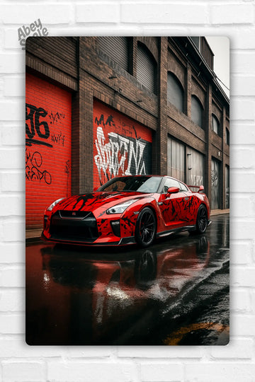 Supra Car Metal Poster 2