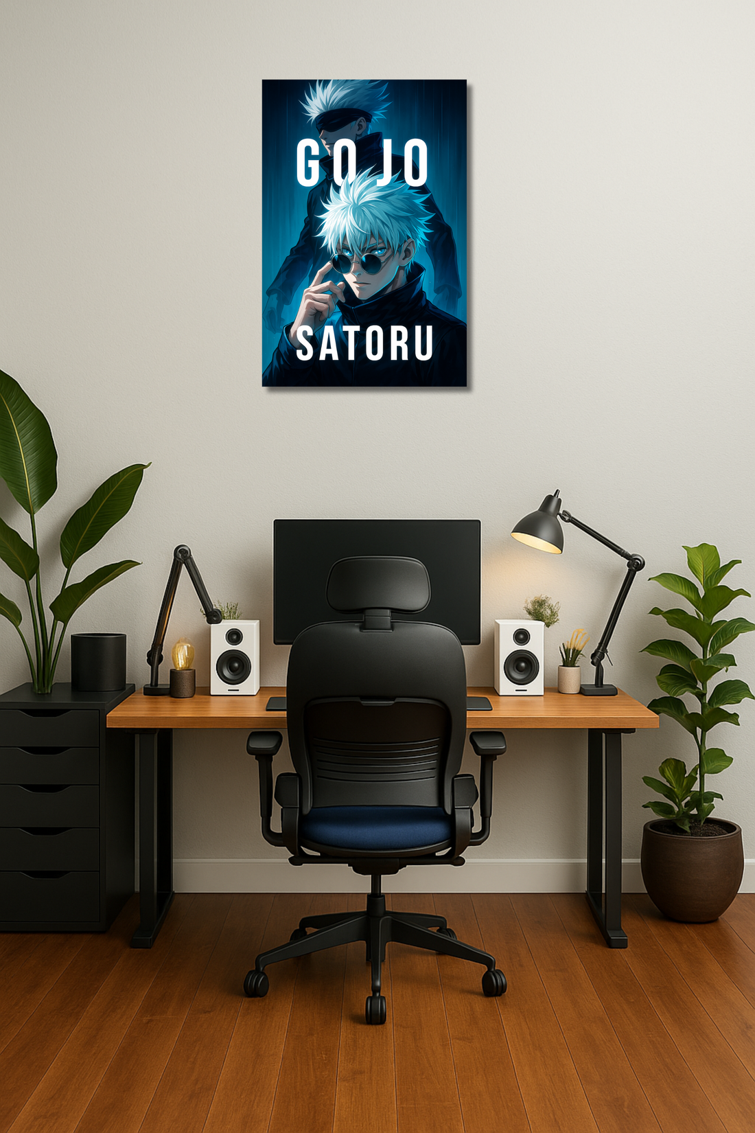 Satoru Gojo Metal Poster