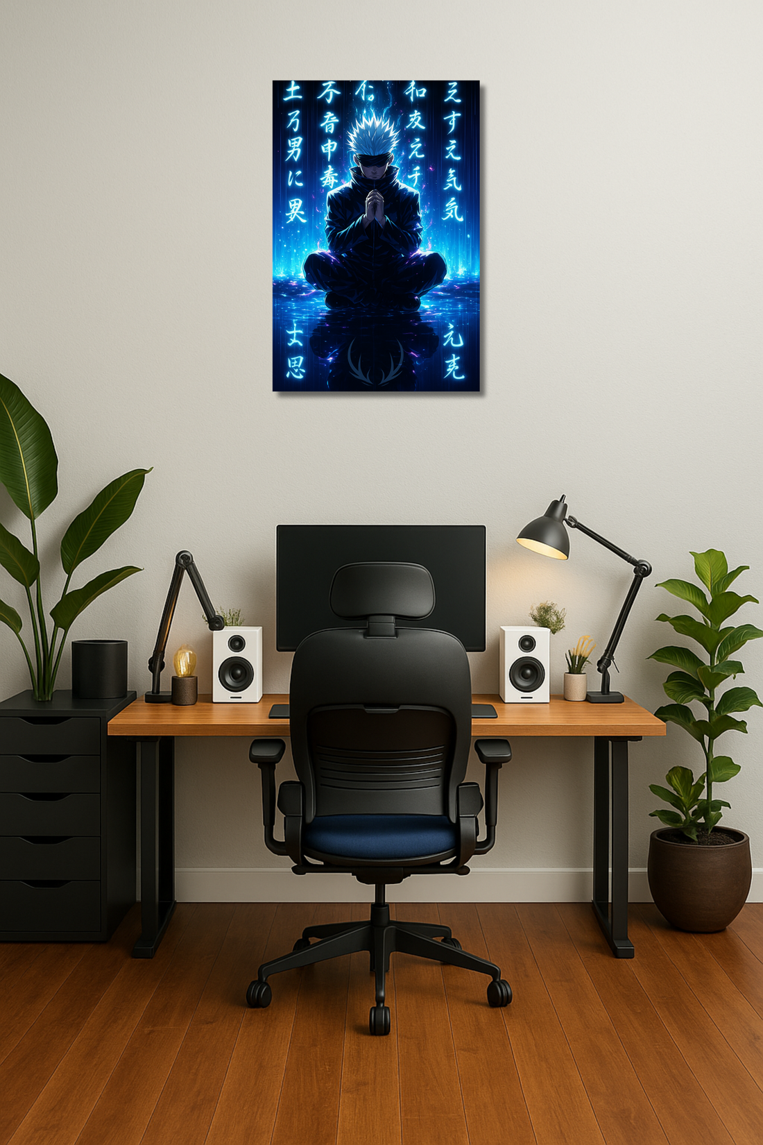 Satoru Gojo - The Strongest Sorcerer Metal Poster