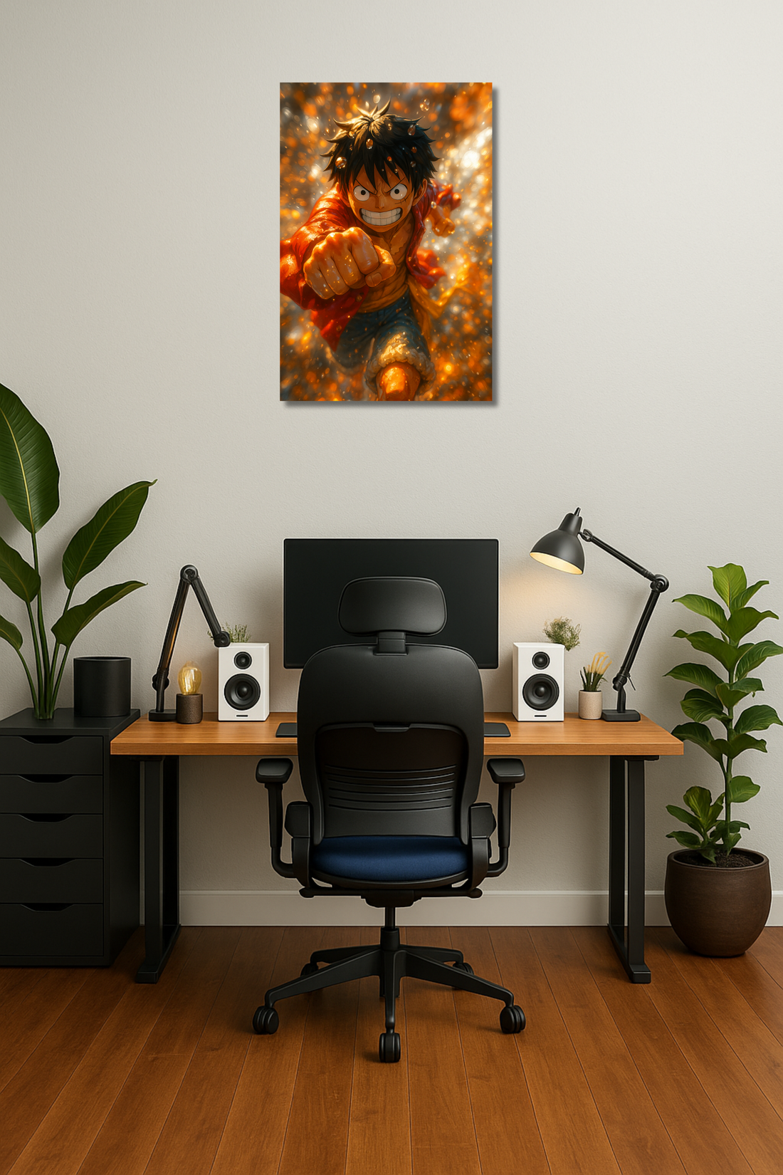 Luffy Unleashed - One Piece Metal Poster