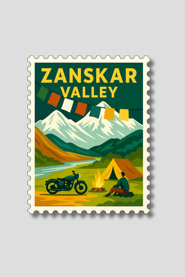 Zanskar Valley Sticker