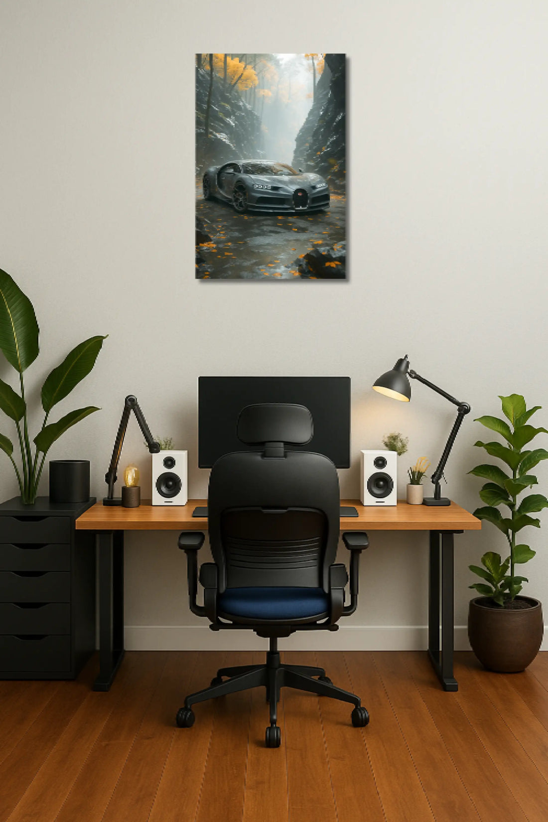 Bugatti Chiron Car Metal Poster 002