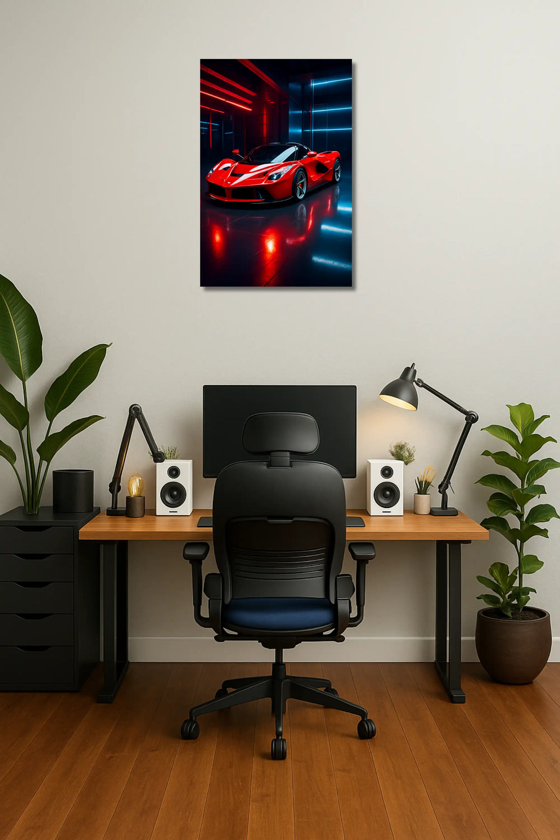 Ferrari FXX-K EVO Car Metal Poster