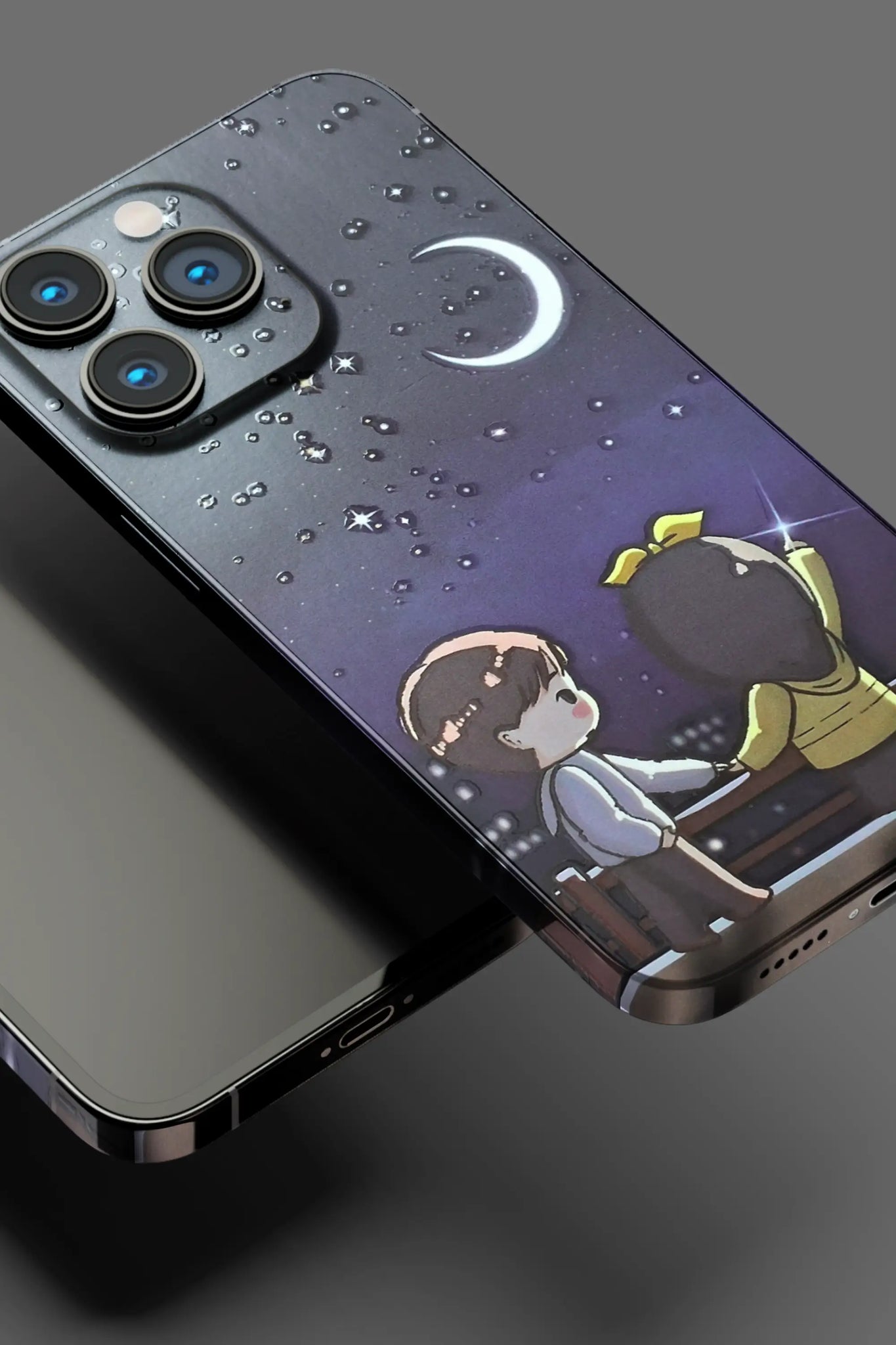 Cartoon Couple Mobile Skin 2959